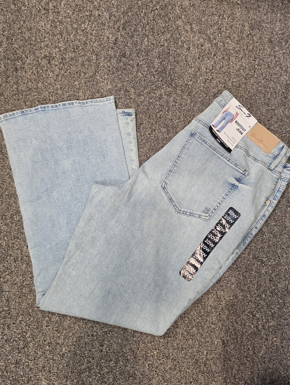 Seven7 womens Bootcut Jean